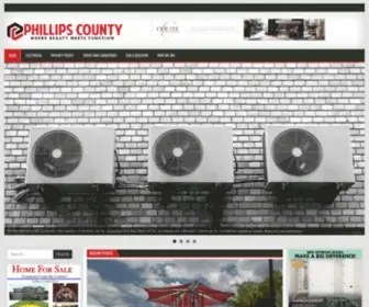 Phillipscounty.org(An online page dedicated to giving you valuable information about what an ideal home) Screenshot