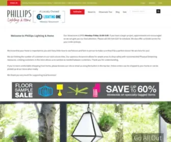 Phillipslighting.com(Home Lighting Store) Screenshot