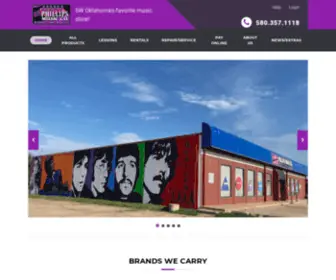 Phillipsmusic.com(SW Oklahoma's favorite music store) Screenshot