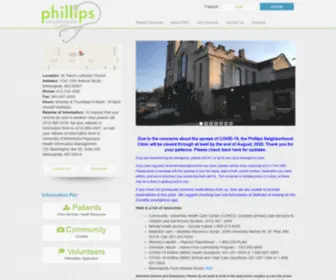 Phillipsneighborhoodclinic.com(Phillips Neighborhood Clinic) Screenshot