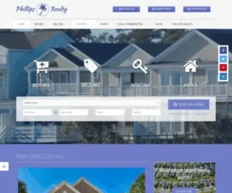 Phillipsrealty.com(Phillips Realty) Screenshot