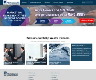 Phillipwealth.com.my(Phillip Wealth Planners) Screenshot