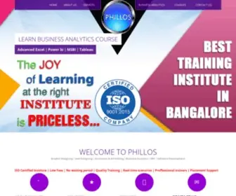 Phillos.in(Excel & Advanced excel training) Screenshot
