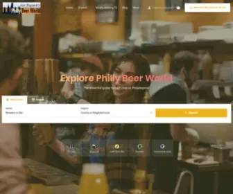 Phillybeerworld.com(Philly Beer World) Screenshot