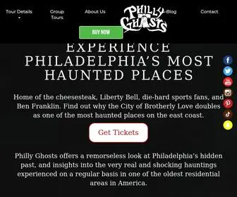 Phillyghosts.com(Philly Ghosts) Screenshot