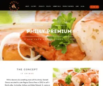 Phillyseafood.com(Philly Seafood Inc) Screenshot