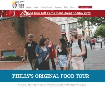 Phillysfoodtour.com(City Food Tours) Screenshot