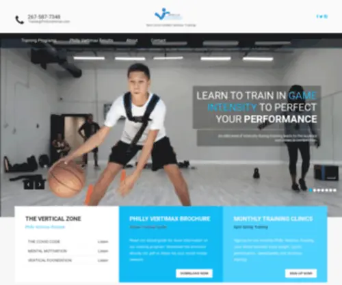 Phillyvertimax.com(Philly Vertimax) Screenshot