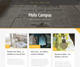 Philocampus.com(Philo Campus) Screenshot