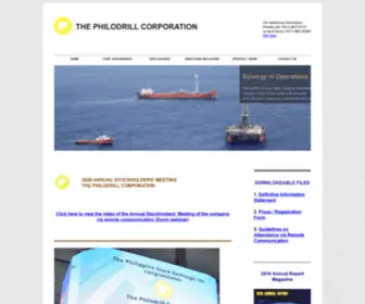 Philodrill.com(The Philodrill Corporation) Screenshot