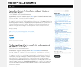 Philosophicaleconomics.com(PHILOSOPHICAL ECONOMICS) Screenshot