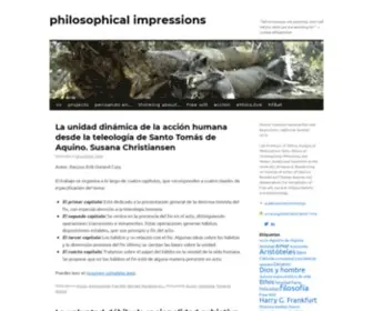 Philosophicalimpressions.com(Philosophical impressions) Screenshot