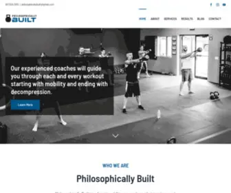 Philosophicallybuilt.com(Philosophically Built) Screenshot