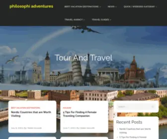Philosophicalmisadventures.com(Philosophi adventures) Screenshot