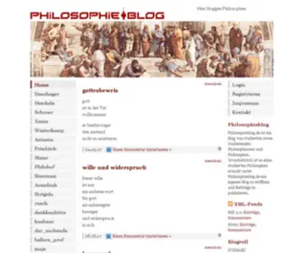 Philosophieblog.de(Philosophie) Screenshot