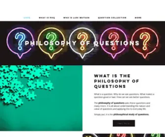 PhilosophyofQuestions.com(PhilosophyofQuestions) Screenshot