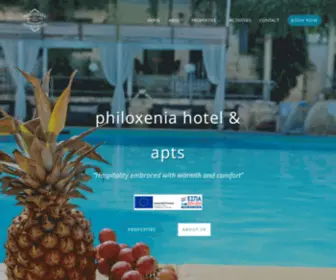 Philoxenia-Hotel.gr(Hotel and Apartments) Screenshot