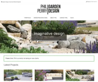 Philperry.co.uk(Phil Perry Garden Design) Screenshot