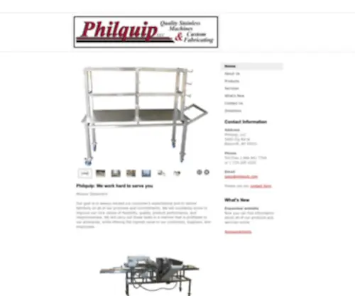 Philquip.com(Philquip) Screenshot