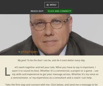 Philschoen.com(Storytelling for 30 years) Screenshot