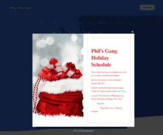 Philsgang.com(Phils Gang) Screenshot