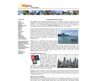 Philsite.net(Travel destination guide to top tourist spots in the Philippines like) Screenshot