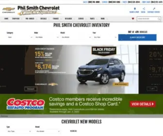 Philsmithchevrolet.com Screenshot