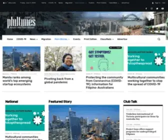 Philtimes.com.au(The Philippine Times) Screenshot
