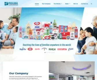 Philusa.com.ph(Philusa Corporation) Screenshot