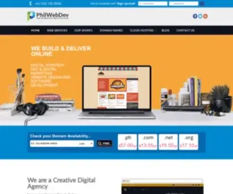 Philwebdev.com(Domains) Screenshot