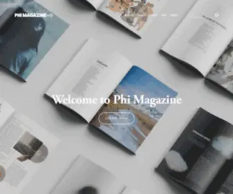 Phimag.org(Phi Magazine) Screenshot