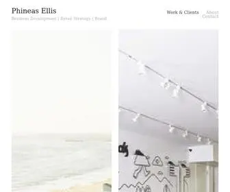 Phineasellis.com(Phineas Ellis) Screenshot