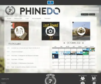 Phinedo.com(Le portail étudiant de tous les dauphinois) Screenshot