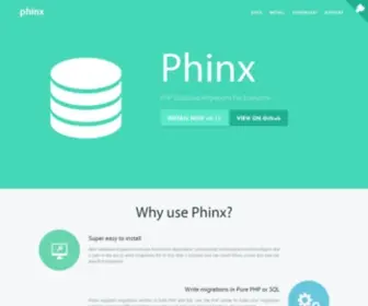 Phinx.org(Migrations) Screenshot