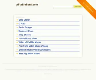 Phiphiohara.com(phiphiohara) Screenshot