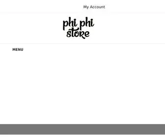 PhiphiStore.com(Phiphi Store) Screenshot