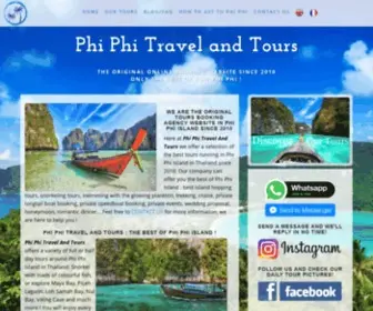 Phiphitravelandtours.com(Phi Phi Travel And Tours) Screenshot