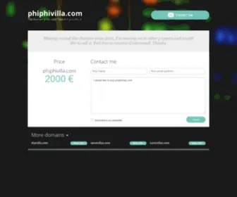 Phiphivilla.com(Phi phi villa) Screenshot