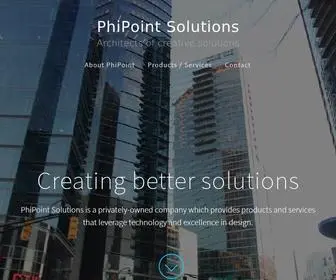 Phipoint.com(Corporate Overview) Screenshot