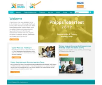 Phippsny.org(Phipps Neighborhoods) Screenshot