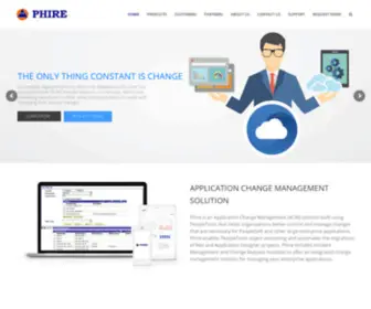 Phireinc.com(Phire application change management solution for PeopleSoft) Screenshot