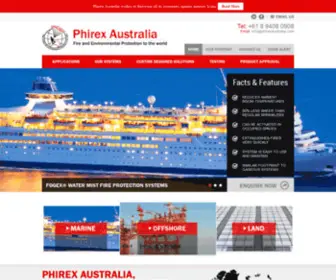 Phirexaustralia.com.au(Phirex Australia) Screenshot