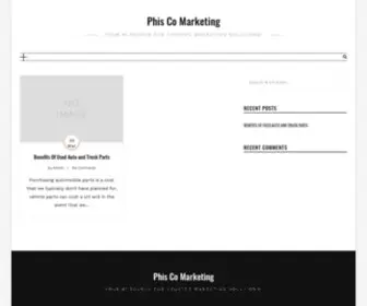 Phiscomarketing.com(Phis Co Marketing) Screenshot