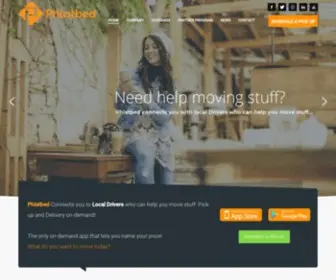 Phlatbed.com(Last mile delivery for large items) Screenshot