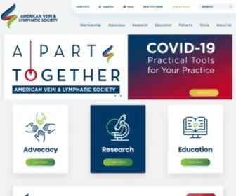 Phlebology.org(American Vein &amp; Lymphatic Society) Screenshot