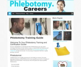 Phlebotomytraining.careers(Phlebotomy Training Specialists) Screenshot