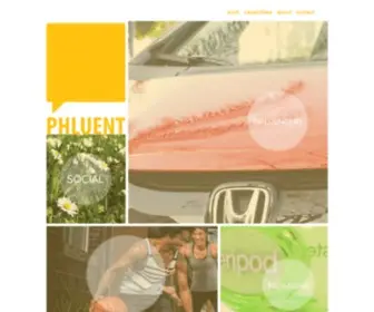 Phluent.com(Website design) Screenshot
