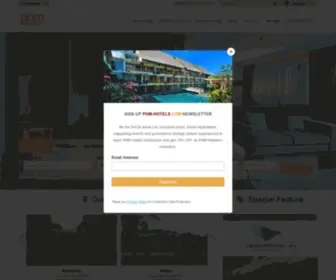 PHM.co.id(PHM Hotels) Screenshot