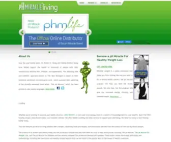 Phmiracleliving.com(Alkaline Diet) Screenshot