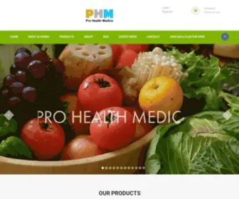 PHM.net.my(PRO HEALTH MEDICS) Screenshot